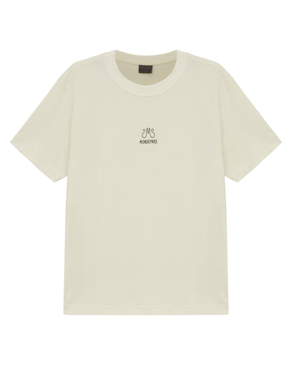 MONDEPARS OFF WHITE T-SHIRT